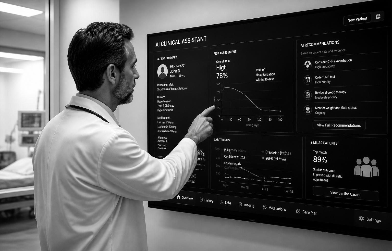 AI in the Loop: Human Factors for Clinical and Autonomous Decision Support